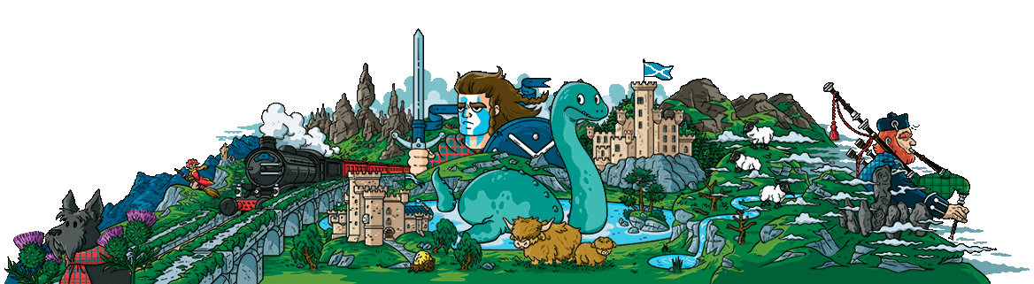 Ilustración de Escocia