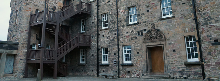 Royal palace in Edinburgh Castle
