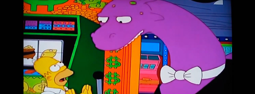 Loch Ness monster in the Simpson series